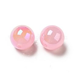 УФ-покрытие непрозрачные радужные переливающиеся акриловые бусины&nbsp;SACR-A001-03D