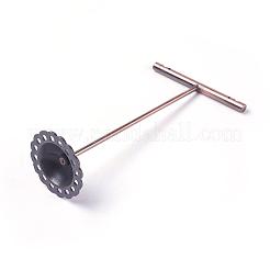 Т железный брусок серьги отображает наборы EDIS-N002-01