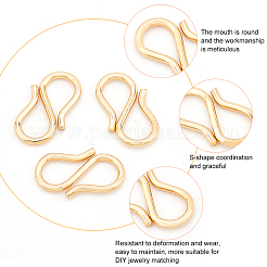 100 шт. S-образные застежки из нержавеющей стали 304 STAS-BC0003-52