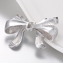 Бантом латунные микро проложить кубического циркония подвески&nbsp;ZIRC-O017-06