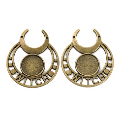 Подвеска из ретро-сплава в форме кабошона&nbsp;LS-FIND-C032-01AB