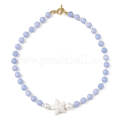 Colliers ronds en porcelaine artisanale&nbsp;NJEW-JN06525