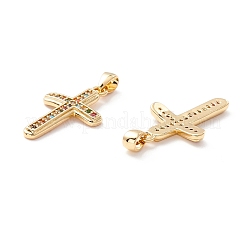 Латунные подвески из микро-паве&nbsp;ZIRC-Z019-17G-NR