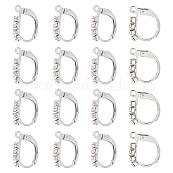 16 шт. фурнитура для сережек из нержавеющей стали 304 STAS-UN0041-59