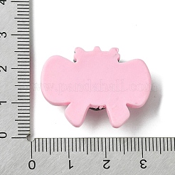 Cabochon decoden in resina opaca a tema rosa&nbsp;RESI-C045-06A