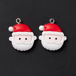 Colgantes de resina opaca con motivos navideños&nbsp;FIND-E025-11