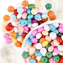 200 шт. непрозрачные стеклянные бусины для выпечки&nbsp;SEED-PA0001-01F