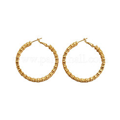 Pendientes de aro de latón para las mujeres&nbsp;WG29896-01