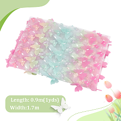 1 Yard Schmetterlings-Polyester-Sticknetzstoff&nbsp;DIY-PH0029-05