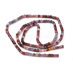 Нити бусин из натуральной цветной шпинели G-RM250101-K32