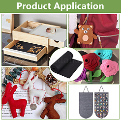 Прямоугольный нетканый фетр DIY-WH0504-357C-01