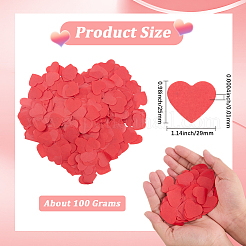 100 г бумажного конфетти для разбрасывания по столу&nbsp;AJEW-SP0002-87A