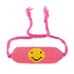 Браслет из стеклянных бусин BJEW-P269-20