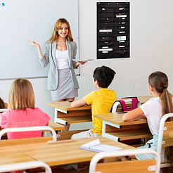 Сумка для хранения офисных папок из полиэстера&nbsp;OFST-WH0004-042