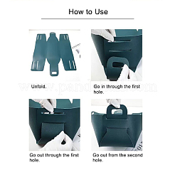 Ящик для хранения из искусственной кожи AJEW-K031-01B-01