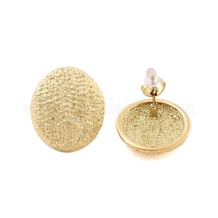 Pendientes de botón de acero inoxidable 304&nbsp;EJEW-S226-06G-01