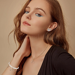 40 шт. 2-цветные соединительные кольца из сплава с покрытием стойки&nbsp;FIND-CA0004-53