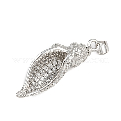 Латунные микро проложить кубического циркония подвески&nbsp;KK-A269-24P