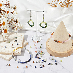 15 нити 15 стилей натуральные смешанные драгоценные камни бусины нити G-NB0005-19