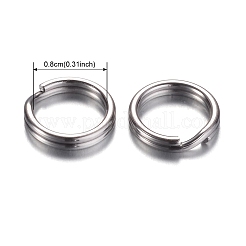 Кольца разъемные из нержавеющей стали марки 304 STAS-D438-01