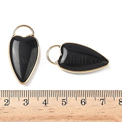 Природные подвески обсидиана&nbsp;G-I393-01G-02