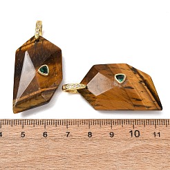 Natürlichen Tigerauge Anhänger&nbsp;GG-CBA51ED-04G-04