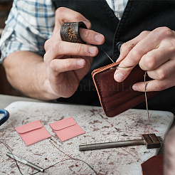 Прямоугольные сумки из искусственной кожи с кольцом ABAG-WH0047-01B