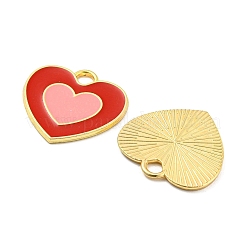 Подвески из экологически чистого сплава с эмалью&nbsp;ENAM-M061-03G