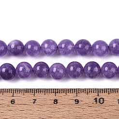 Природного кварца нитей бисера G-T144-8mm-10D