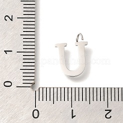 Pendentifs en acier inoxydable 304 micro pavés de zircones cubiques&nbsp;STAS-H228-06P-U