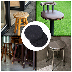 Бархатный эластичный чехол для обеденного стула AJEW-WH20006-275B