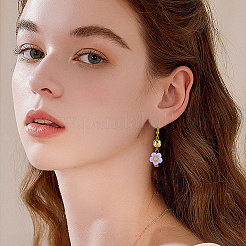 400шт двухцветные непрозрачные акриловые бусины&nbsp;SACR-PA0001-19