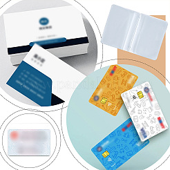 6 шт. ПВХ-бумажник с вкладышами внутри для держателя кредитных карт&nbsp;AJEW-GO0002-75