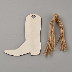 Pendentifs en bois&nbsp;WOOD-WH20002-08A