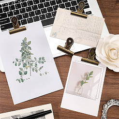 8 шт. железные зажимы для бумаг&nbsp;AJEW-CP0009-81