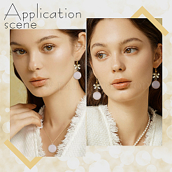 10шт подвески из натурального розового кварца G-BBC0001-37A