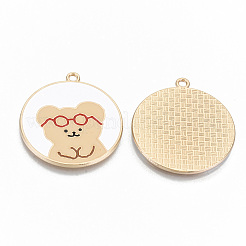 Подвески из эмали и сплава X-ENAM-T011-15KC-RS