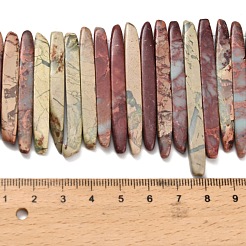 Натуральные бусины из аква терра яшмы G-Z110-D01