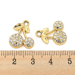 Подвески со стразами из сплава с ультрафиолетовым покрытием&nbsp;ALRI-C009-04G