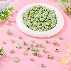 100 г непрозрачных акриловых бусин FIND-TA0008-40