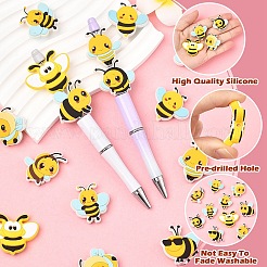 20 шт. 10 вида бусин из ПВХ и силикона&nbsp;FIND-YW0017-88