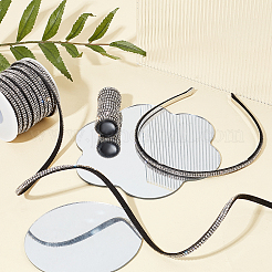 Плоский шнур из искусственной замши длиной 10 м. DIY-PH0009-09