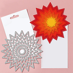 Углеродистая сталь разрезает трафареты DIY-WH0309-1814