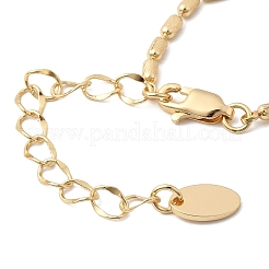 Herstellung von Armbändern aus Messingsäulengliedern&nbsp;AJEW-B189-01G