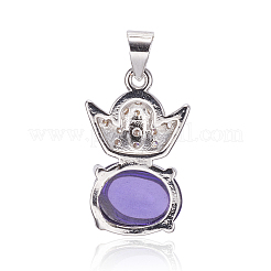 Латуни циркония кубической подвески ZIRC-P054-15B