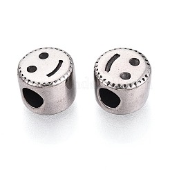 Бусины европейского стиля с крупными отверстиями из нержавеющей стали 304&nbsp;STAS-T072-103AS