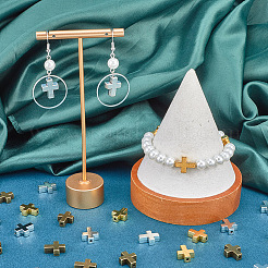 40 шт. 4 цвета бусины из сплава в тибетском стиле&nbsp;TIBEB-SP0001-11