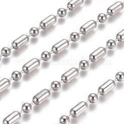 Chaînes à billes en acier inoxydable 304 anti-ternissement&nbsp;CHS-L024-025H