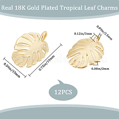 12шт латунные подвески&nbsp;KK-CN0002-40