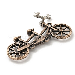 Tibetischer stil Aluminium Anhänger & Charms&nbsp;PALLOY-A007-08R